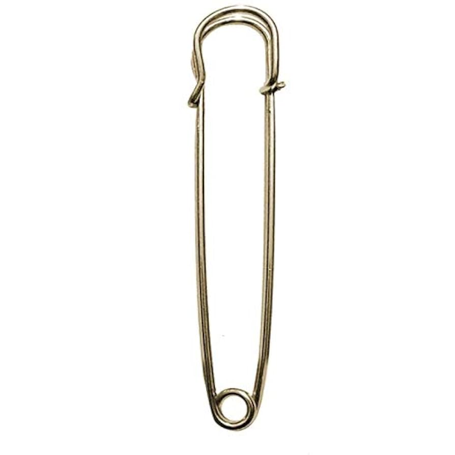 Amazon | HJ カブトピン 金古美 キルトピン ブローチピン