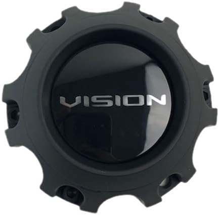Vision Wheels C416SB-6V Satin Black Center Cap