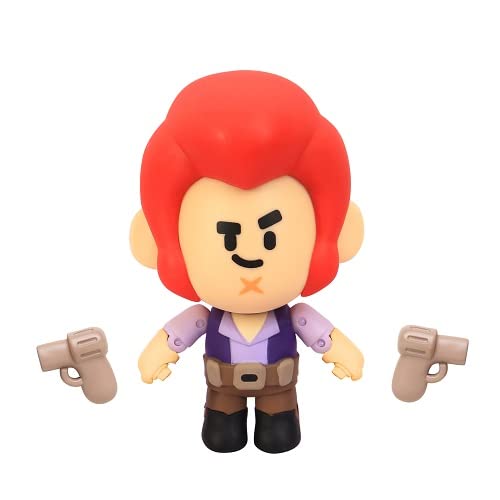 P.m.i. Brawl Stars Action Figure | Leon With Lollipop 4.5-Inch-Tall Collectibles | Brawl Stars Toy Figurine| Ofically Licensed Toys, Supercell, Gift For Video Gamer - Articulated Figure #TOP2