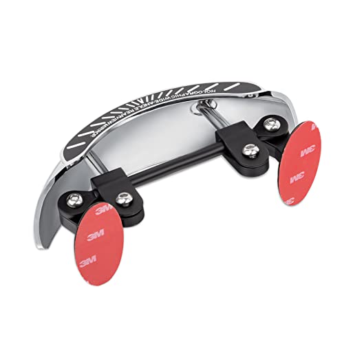 Guaimi Motorcycle Mirrors 180 Degree Wide-Angle Safety Rear View Mirror Blind Spot Side Mirror For Motorcycle, Atv/Utvs, Scooters, Cars, Aircrafts, Boats #TOP5