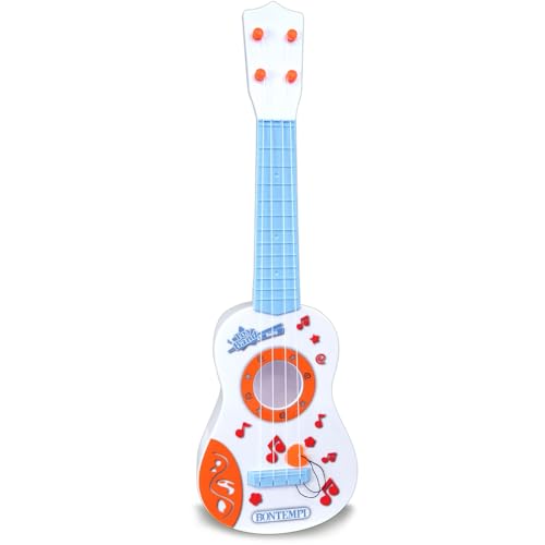 Bontempi- BabyUke-Ukulele Baby con 4 Corde in Nylon per I più Piccoli Esploratori Musicali, 155x65x530 mm, Colore...