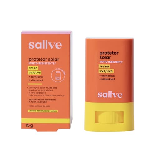 Protetor Solar em Bastão FPS60 Sallve 15g