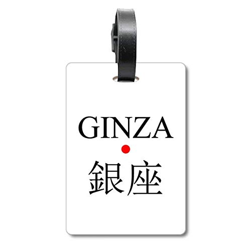 Porte-adresse valise drapeau japonais Ginza pour éviter la perte de bagages en soute