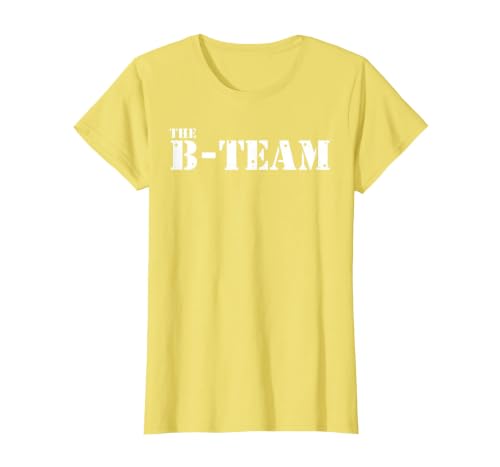 The B Team T-Shirt, Women, Lemon Yellow, 3X-Large