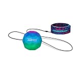 Waboba Gradient Bounceback - Moon Ball con Corda e Braccialetto Regolabile, Palla Super rimbalzante per lanciare e catturare, Gioco di abilità e coordinazione per Bambini, Ragazzi e Adulti