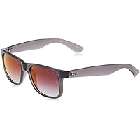 Ray-Ban 0rb4165 606/U0 55 Gafas de Sol, Transparente Grey, 53 para Hombre