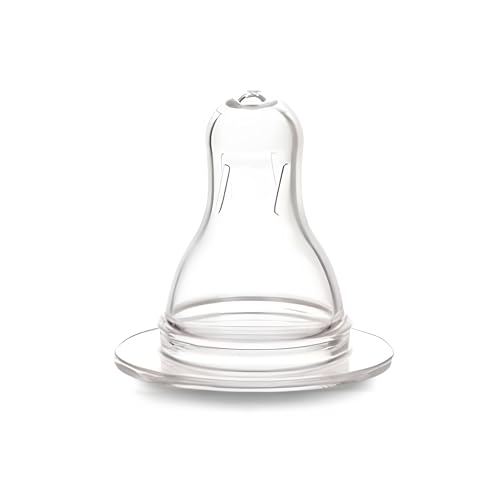 Top Leopard Premium Silicone Teats for Standard Baby Bottles | Natural Breast-Like Feel, Fast Flow Nipples Teats | BPA-Free, Anti-Colic, Hypoallergenic | 8+ Months Baby