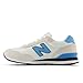 New Balance Men's 515 V3 Sneaker, White/Sea Salt/Coastal Blue, 7