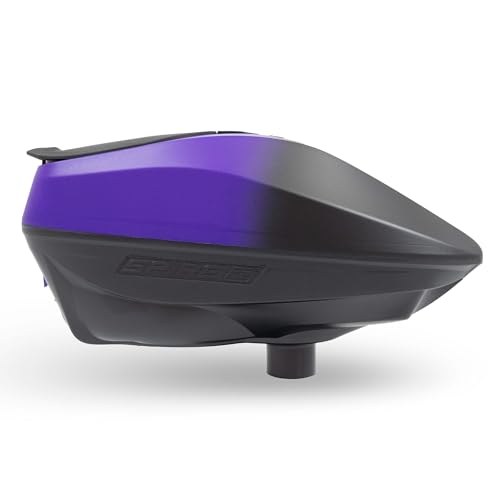 VIRTUE Spire IR² Electronic Paintball Loaders/Hoppers - Purple Black Fade
