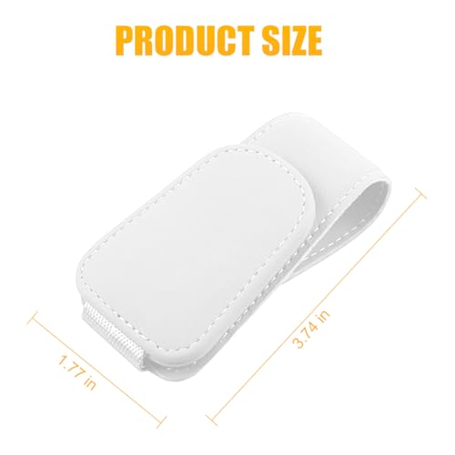Image of AICEL Sunglasses Holders for Car Sun Visor, Leather Eyeglasses Hanger Mounter, Magnetic Glasses Holder and Ticket Card Clip, Auto Interior Accessories Universal for SUV Pickup Truck