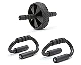 【おすすめセット】 adidas アブホイール 1個 + adidas プッシュアップバー 1個