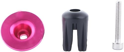 Miniatura 3 de 1 par 0.591-0.807 in Agarraderas de bicicleta Tapas de extremo de manillar de empuñadura Tapones de extremos de barra de bicicleta Tapones de