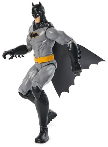 Batman S1-Actionfigur, 30 cm groß, voll beweglich für spannende Abenteuer und actionreiche Stunts, Spielzeug für Kinder ab 4 Jahren, original Comic-Design