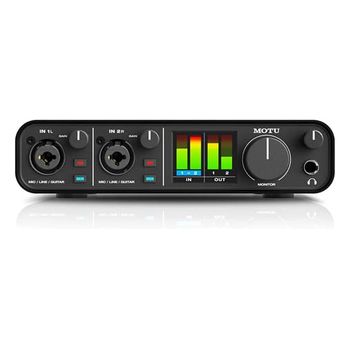 MOTU M2　あっきー Amazon.com: MOTU M2 2x2 USB-C Audio Interface Bundle with 6Ave