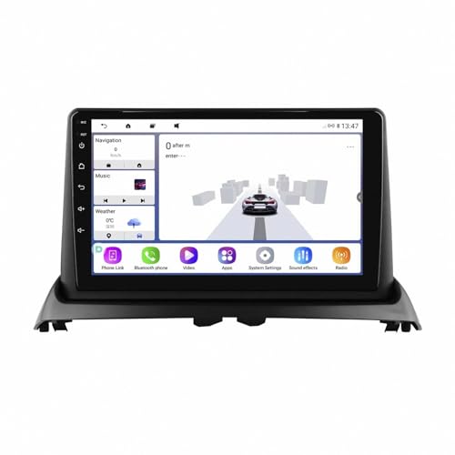 Navegador GPS Renault Clio 2 2000-2012 con pantalla táctil, mapas de Europa y 16GB ROM
