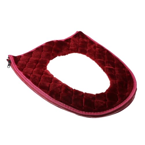 Funda de asiento de inodoro reutilizable de flanela LIFKOME para invierno 2