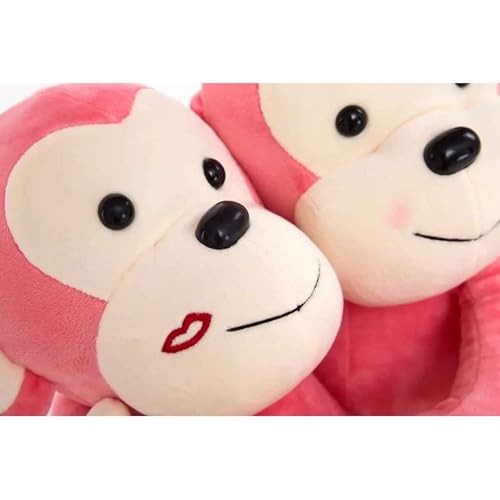 Image of DearJoy Hugging Monkey Pink 25 cm