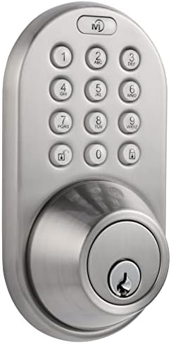 MiLocks DF-02SN Electronic Keyless Entry Touchpad Deadbolt Door Lock
