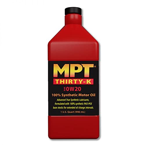 Aceite para motor sintético 0W-20 MPT 1 cuarto miniatura 1