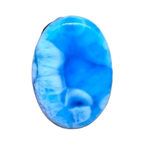 Larimar pierre naturelle cabochon pour fabrication bague et collier diy