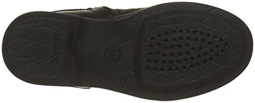 Bottes Geox Agata B en cuir noir d'une finition irréprochable