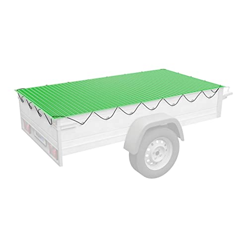 Wiesenfield Red para Cubrir Carga Malla De Remolque WIE-Net-7 (Dimensiones: 2,5 x 4,5 m, Borde Reforzado, Elástico, Entramado Fino)