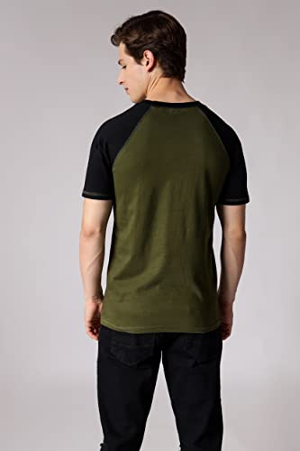 Image of Trendy Men's Round Neck T-Shirt Pure Pre Combed Cotton Bio-Washed 3D Print (STM-003)