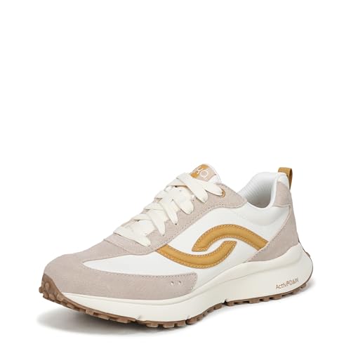 Ryka Womens Jetsetter Running Inspired Shoes Terra Taupe/Yellow 7 W
