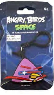 Commonwealth Toys Angry Birds Space Lazer Bird PVC Backpack Clip