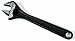 Bahco 8072 R US Adjustable Wrench, 10-Inch, Black