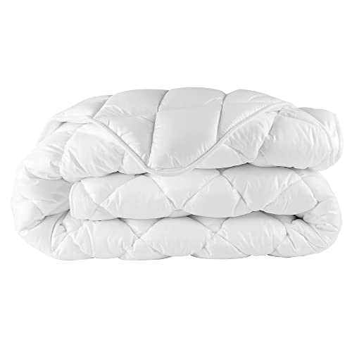 Couette Blanche 1 Personne 450 Grs/M² (140 x 200 cm) Cover