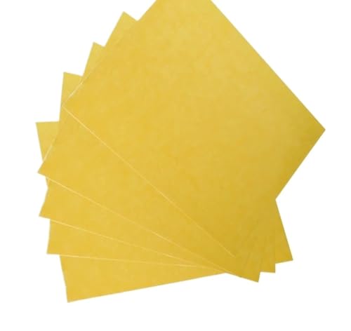 Epoxy Insulation Board - 10cm x 10cm Electrical Insulation Sheet for Industrial Use(4mm 5pcs)