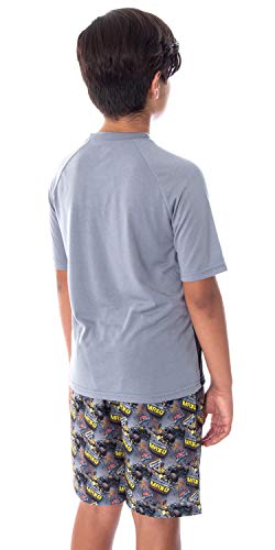Pyjama Monster Jam Max-D ensemble t-shirt et short pour garçon taille 10/12 ans