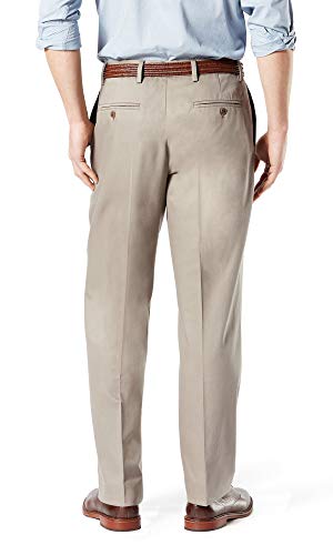 Dockers Men's Classic Fit Signature Khaki Lux Cotton Stretch Pants