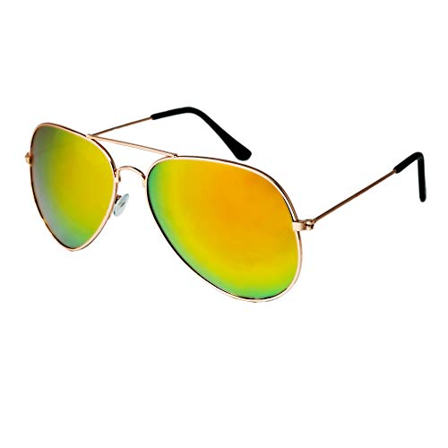 Awesome Aviator 100% UV Protection Polarized Sunglasses for Men & Women Unisex