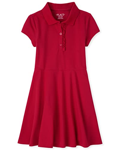 Image of The Children's Place Girls' Pique Polo Dress