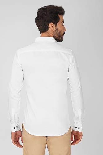 Image of Men's Solid Formal Shirts for Men | Plain Shirts for Men | Regular Fit | Full Sleeves Shirts for Men | Cotton Formal Shirt | Shirts for Men | with Pocket & Without Pocket | Soft Fabric