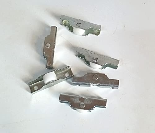 Aluminium Sliding Window Single Wheel (MS) (White) (6 Pcs) WS001 (Thickness -5mm Wheel)-picture-34