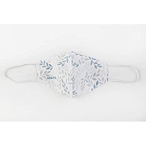 Adult Reusable Hygienic Mask UNE 0065 White with Zebra Design Cover