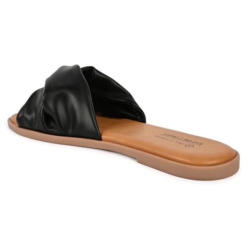 Image of Call It Spring Women's Black Flat sandals