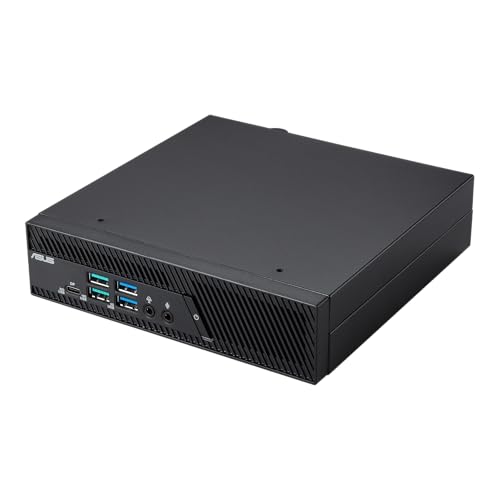 Image of ASUS PB64 Full System Mini PC with Intel Core Ultra 7 265, 16GB DDR5 RAM, 512GB SSD, Win 11 Pro, WiFi 6E, BT5.4, Toolless Chassis Access, USB-C, Hardware TPM, Control Center, VESA Mount Included