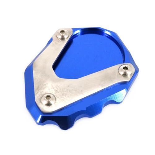 Extension béquille latérale CNC en alu bleu pour moto R NINET 2014-2016