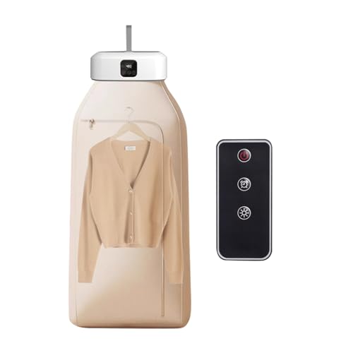 Draagbare droger voor appartementen | Mini-droogmachine – Reisdroger, opvouwbare droger met timerfunctie voor campers, slaapzaal, reizen, kleding, ondergoed Ngumms