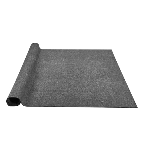 VEVOR Cojín para Alfombra Cojín Protector de Suelo, 275 x 366 cm 6 mm de Espesor, Fieltro de Poliéster, Gris, Área de Cobertura de 10-11 ㎡ Protección del Suelo Cómodo para Dormitorio, Sala de Estar - imagen 9