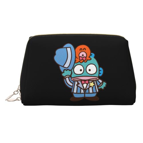 化粧ポーチ ハンギョドン レディース メイクポーチ 化粧バッグ メンズ トラベルポーチ レザー 小物入れ かわいい おしゃれ 可愛い 化粧品収納 大容量 防水 多機能 旅行 持ち運び便利