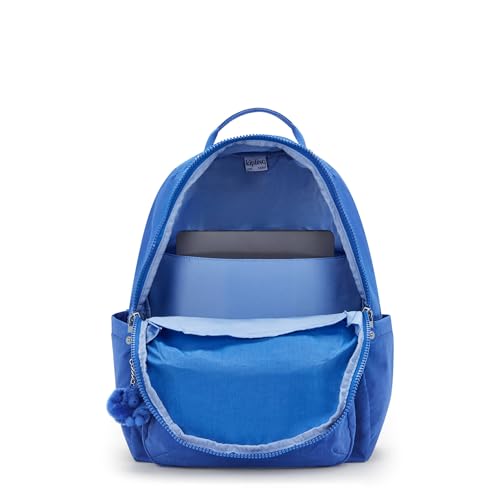 Image of Kipling Women's Seoul 15 inch Laptop Backpack, Durable, Roomy with Padded Shoulder Straps, Built-In Protective Sleeve