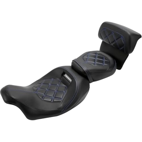 Asiento pasajero trasero con almohadilla robusta de maletero para Touring