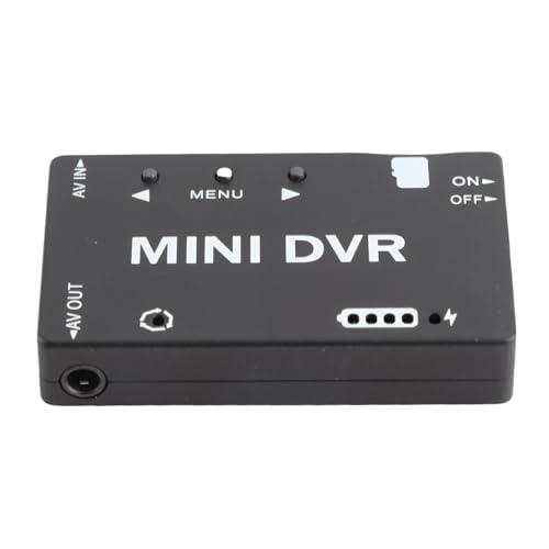 Moduł Mini FPV DVR, Korpus ze Stopu Aluminium, Rejestrator Wideo, Bateria, Obsługa NTSC PAL, Karta Pamięci 32 GB, Wyjście AV, Opcje Języka Menu, dla Drona FPV, Model Samochodu