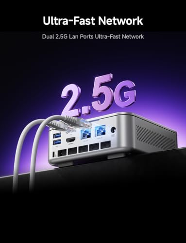 Image of MINISFORUM X1 Pro-470 Mini PC AMD Ryzen AI 9 HX 470(12C /24T) 32GB RAM 2TB SSD Desktop Computer, HDMI|USB4|DP Triple Output, 2xRJ45 Port, 4xUSB3.2, AMD Radeon 890M Graphics, Copilot Support AI PC