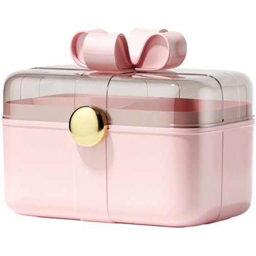 Boîte à bijoux portable avec compartiments modulables pour petits objets - 2